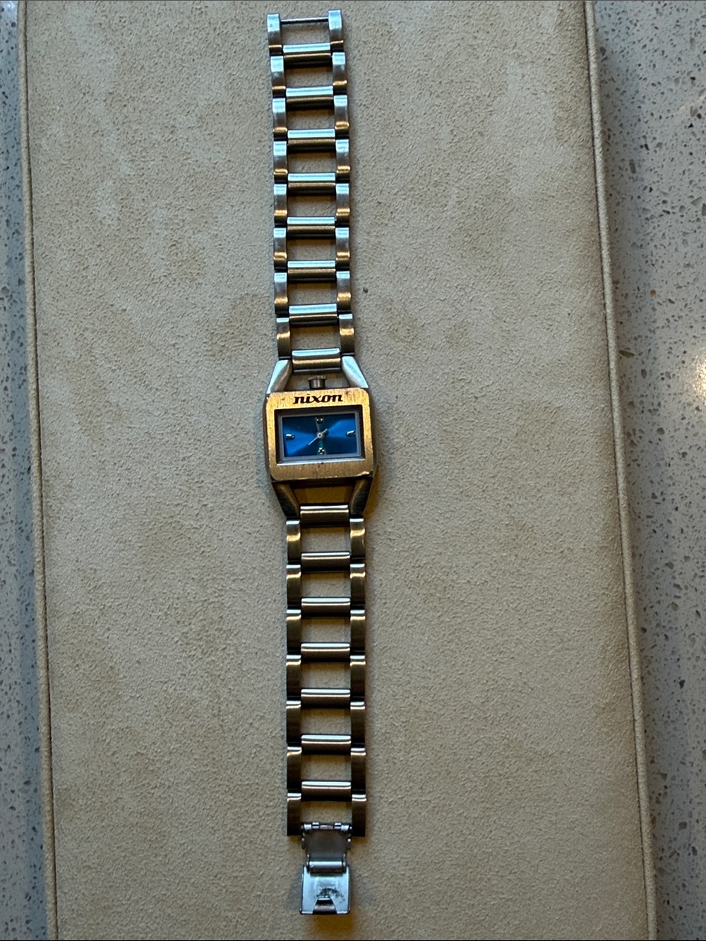 Nixon Sugar Bracelet Watch with Blue Dial